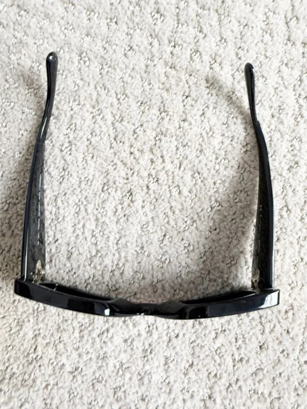 CHANEL Black Oversized Rectangle Sunglasses w/ Orig. Packaging Celeb Style